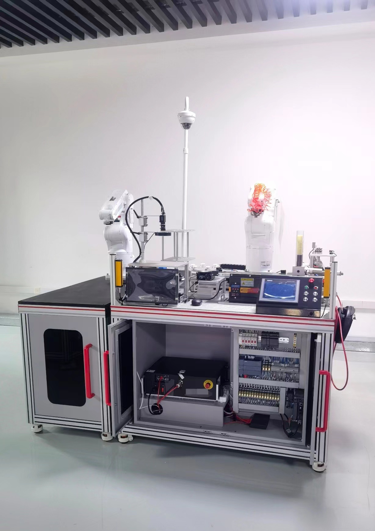 1+X工业机器人实训室建设搬运码垛工业机器人实训室